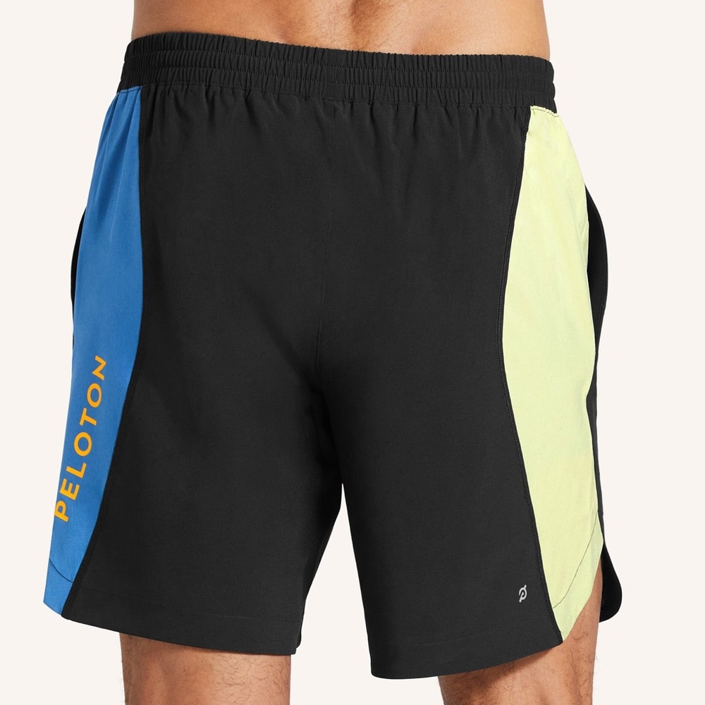Peloton speed 7” Colorblock lined velocity shorts